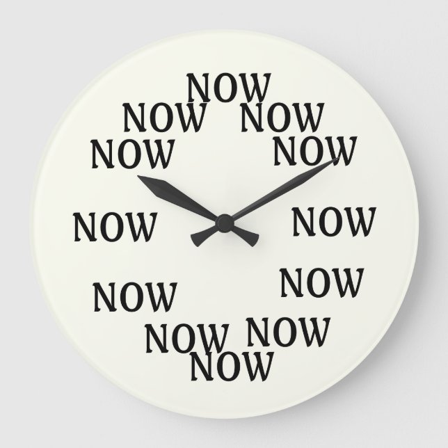 Tiden är nu klockan stor klocka (Framsida)