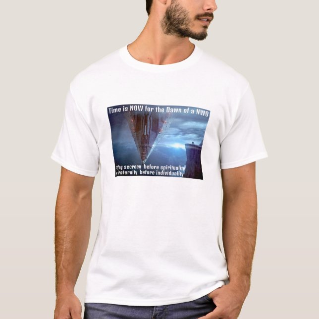 Tiden är nu (ljus) T-Shirt (Framsida)