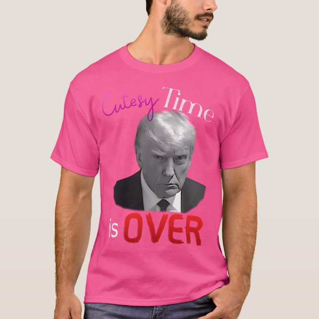 Tiden är slut - kör Mugabe T Shirt (Framsida)