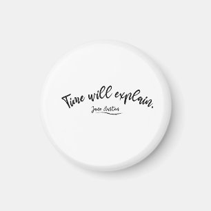 Tiden förklarar. Jane Austen Magnet