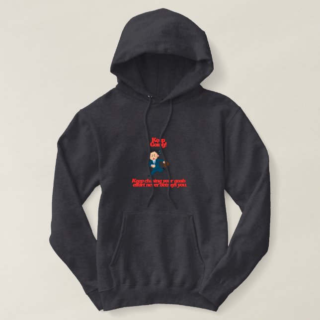 Tiden Löpner – Minimalistisk Typografi Affisch T Shirt (Design framsida)