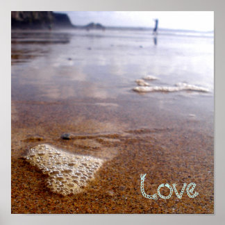 Tiden över Kärlek Poster