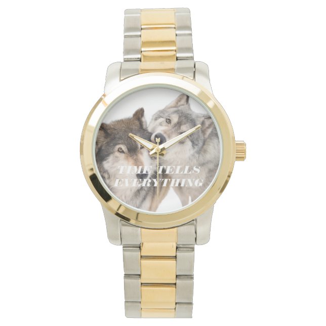 TIDEN SÄGER ALLT ARMBANDSUR (Framsida)