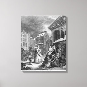 Tider av dagen, morgon, 1738 canvastryck