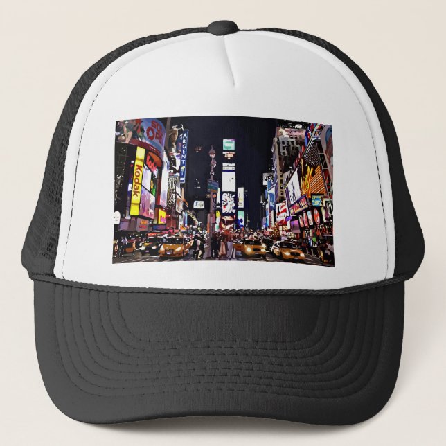 Tider kvadrerar, New York 2 Truckerkeps (Framsida)