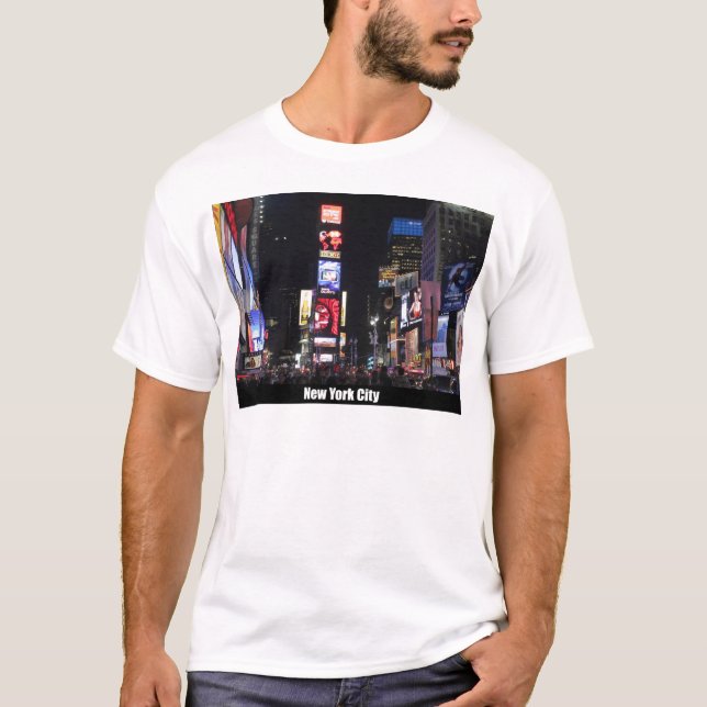 Tider kvadrerar New York City Tröja (Framsida)