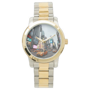Tider kvadrerar New York - Pro foto Armbandsur