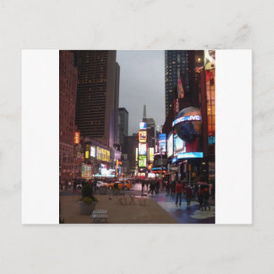 Tider kvadrerar New York Vykort