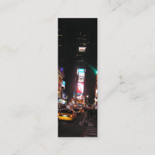 Tider Kvadrerar-NYC bokmärken Mini Visitkort