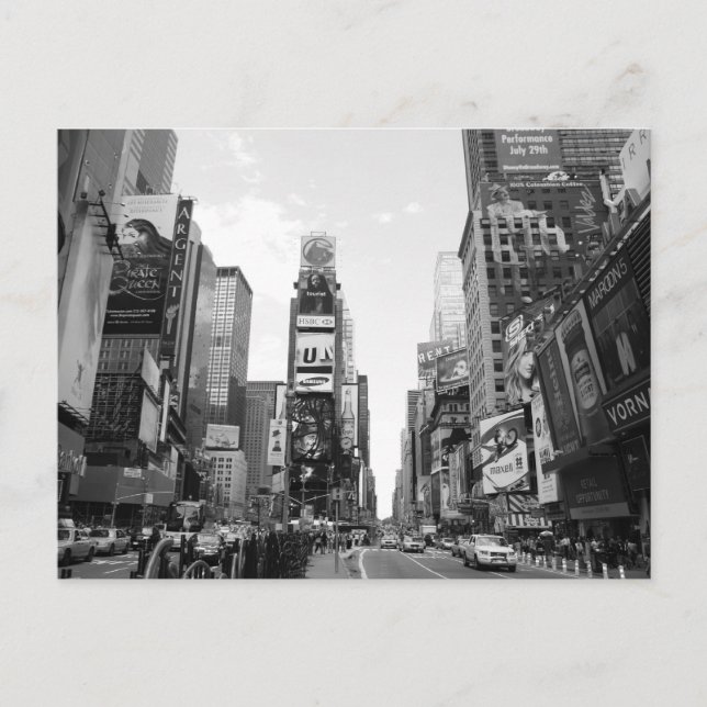 Tider kvadrerar vykort (Framsida)