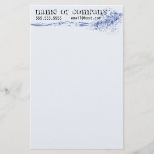Tider - Letterhead Stationary Brevpapper