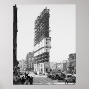 Tider som bygger under konstruktion, New York: Poster