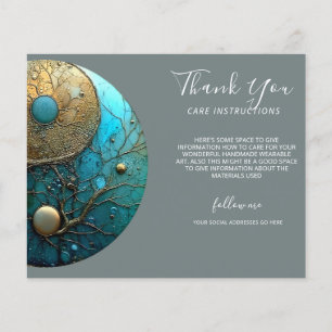 Tides of Balance Yin Yang Design Flygblad