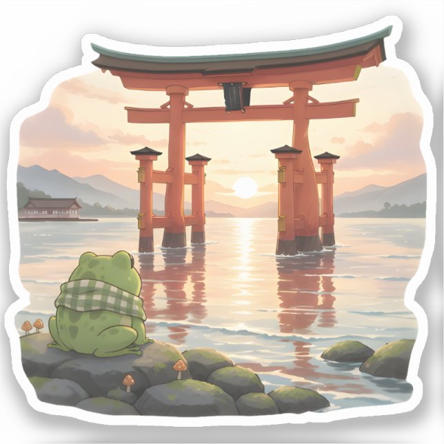 Tides of Tranquility Klistermärken (Framsida)