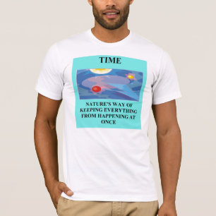 tidfysikskämt tee shirt