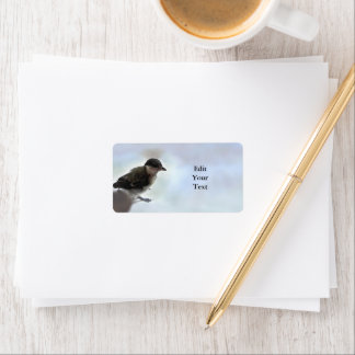 Tidi my Bird the Parus Major Adressetikett