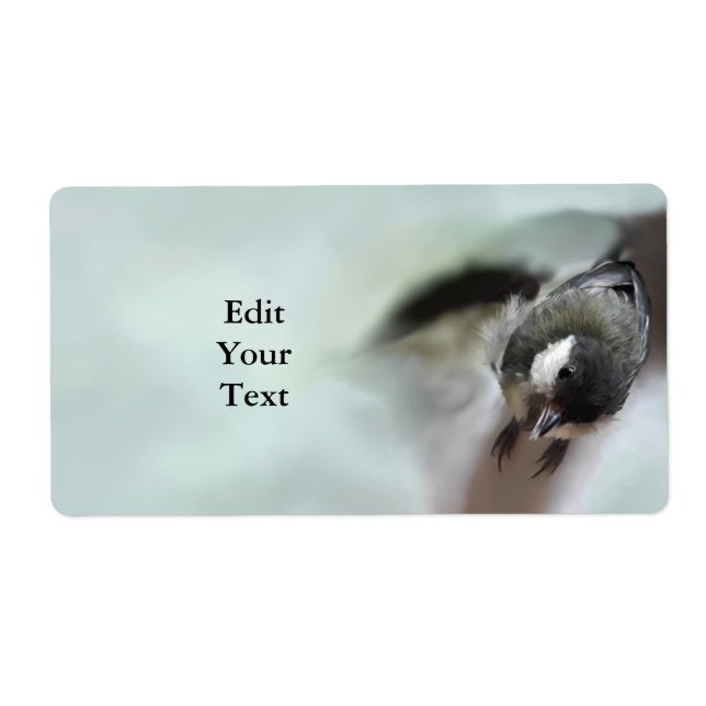 Tidi my Bird the Parus Major Fraktsedel (Framsidan)