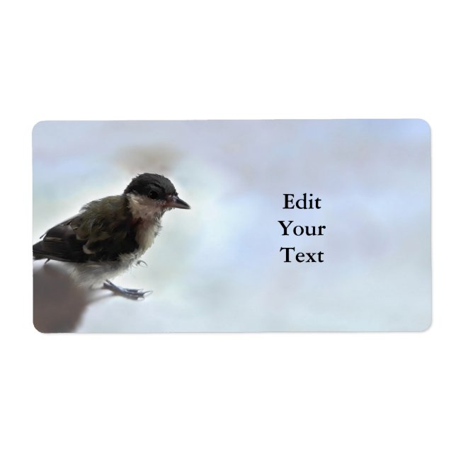 Tidi my Bird the Parus Major Fraktsedel (Framsidan)