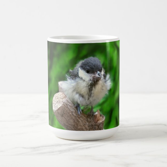 Tidi my Bird the Parus Major Magisk Mugg (Center)