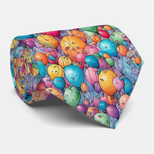 Tidig ballong i mönster party slips