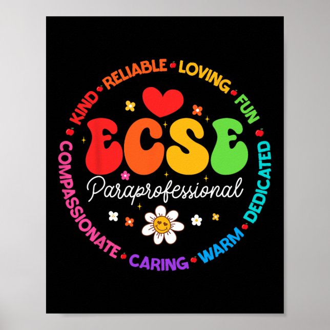 Tidig barndom särskild utbildning Sped Ecse Parapr Poster (Framsidan)