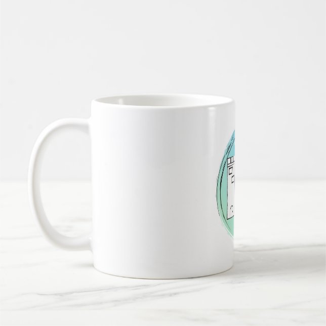 tidig fågel med kaffe kaffemugg (Vänster)