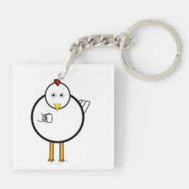 Tidig fågelklubb Keychain