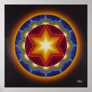 Tidig mandala #2 poster