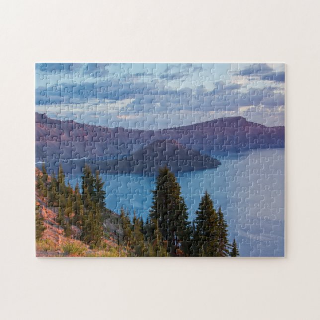 Tidig Morgon, Crater Lake Pussel (Horisontell)