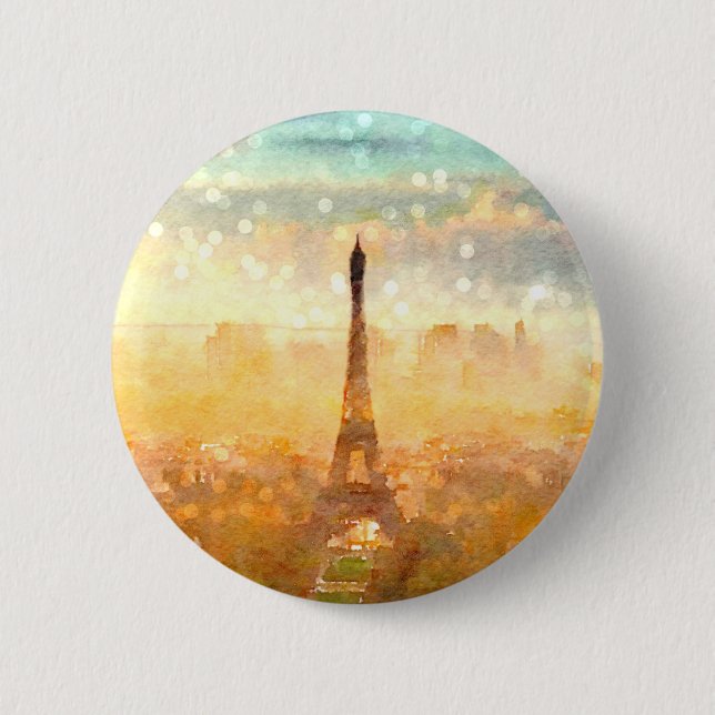Tidig Paris morgon Knapp (Framsida)