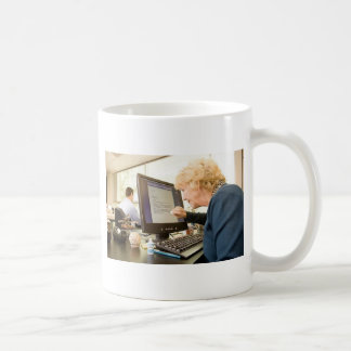 Tidig pension kaffemugg