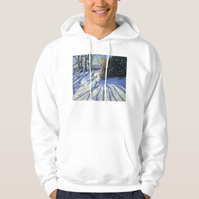 Tidig snö Darley parkerar Sweatshirt Med Luva (Framsida)