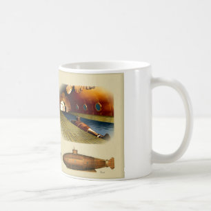 tidig ubåt kaffemugg