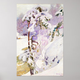 Tidig vår, Pekka Halonen Fine Art Poster