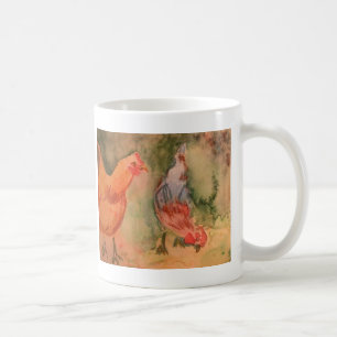 Tidiga fåglar kaffemugg