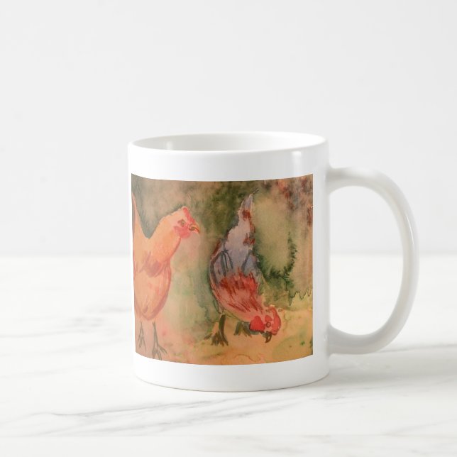 Tidiga fåglar kaffemugg (Höger)