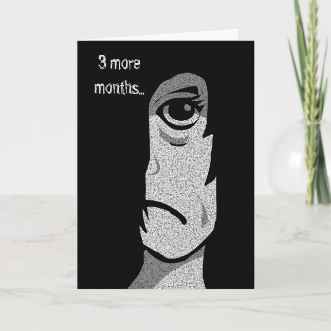 Tidiga Halloweenhälsningar Kort (Framsida)