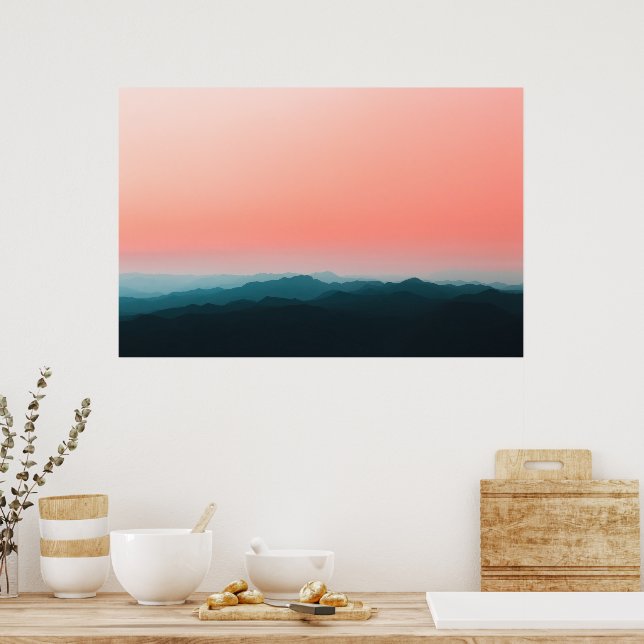 Tidiga morgonlager poster (Kök)