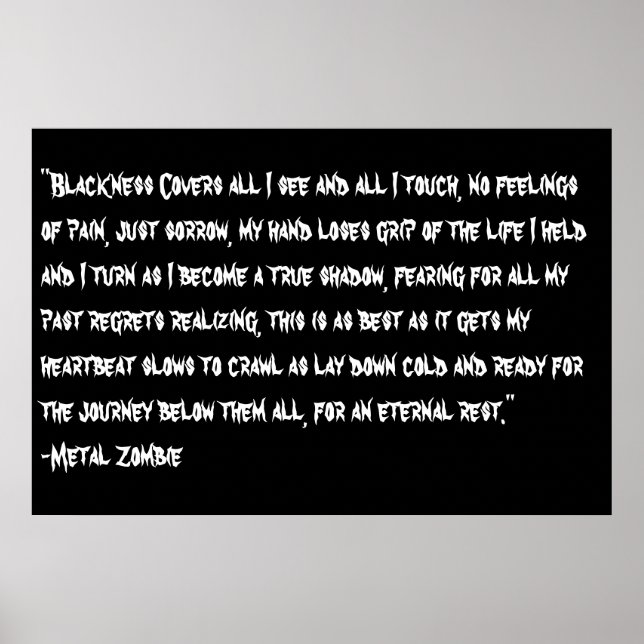 Tidigare ånger poster (Framsidan)