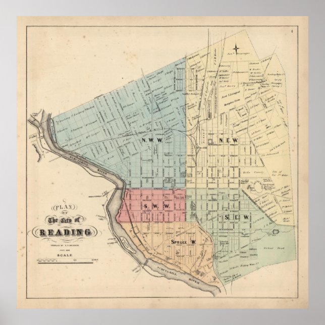 Tidigare behandling PA Karta (1877) Poster (Framsidan)