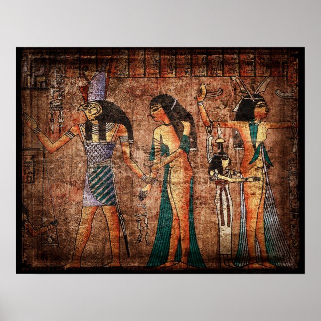Tidigare Egypten 4 Poster (Framsidan)