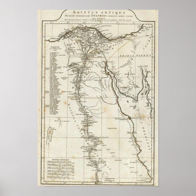 Tidigare Egypten 4 Poster (Framsidan)