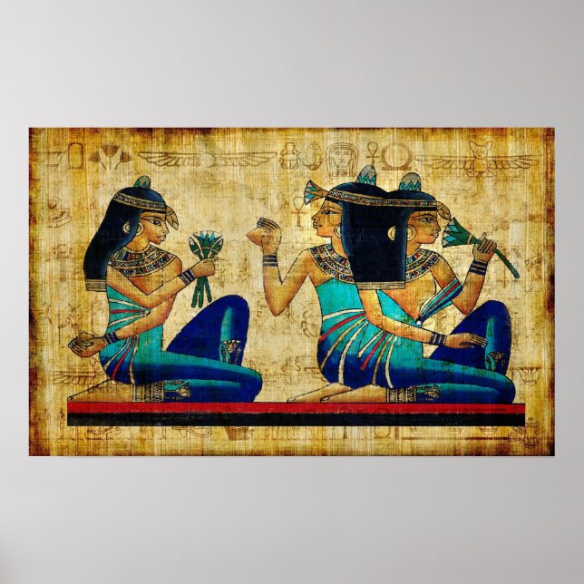Tidigare Egypten 6-arbetsyta Poster (Framsidan)