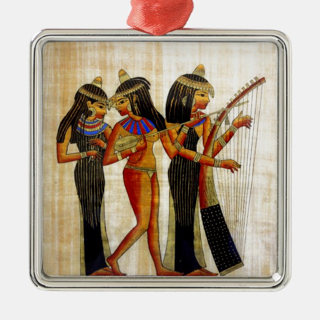 Tidigare Egypten 7 Julgransprydnad Metall (Framsidan)