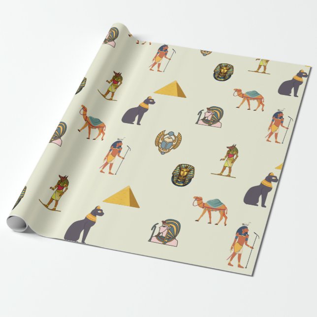 Tidigare Egypten Presentpapper (Utrullad)