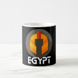 Tidigare Egypten T-skjorta Kaffemugg
