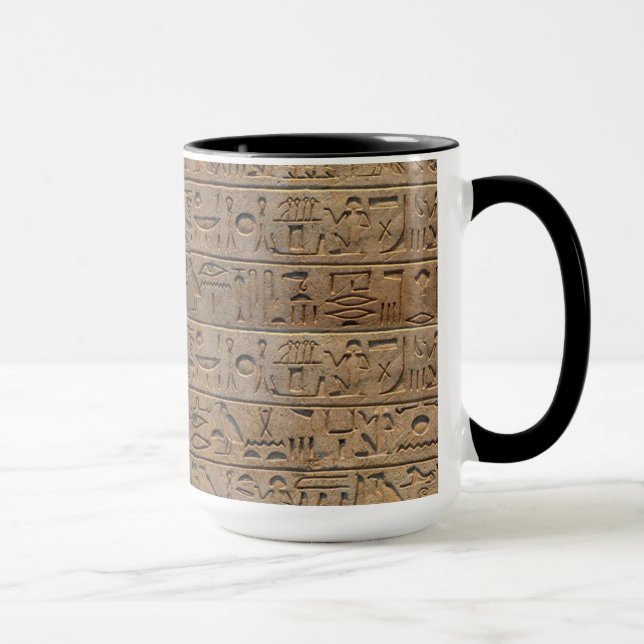 Tidigare egyptiska hieroglyfer History-älskare #Gi Mugg (Höger)