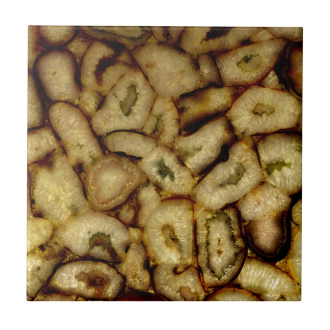 Tidigare Grönt - kvartsparagenter Kakelplatta (Framsidan)