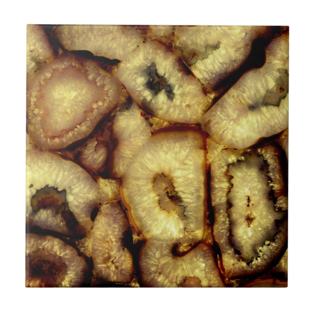 Tidigare Grönt - kvartsparagenter Kakelplatta (Framsidan)