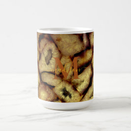 Tidigare Grönt Quartz Agates monogram Magisk Mugg